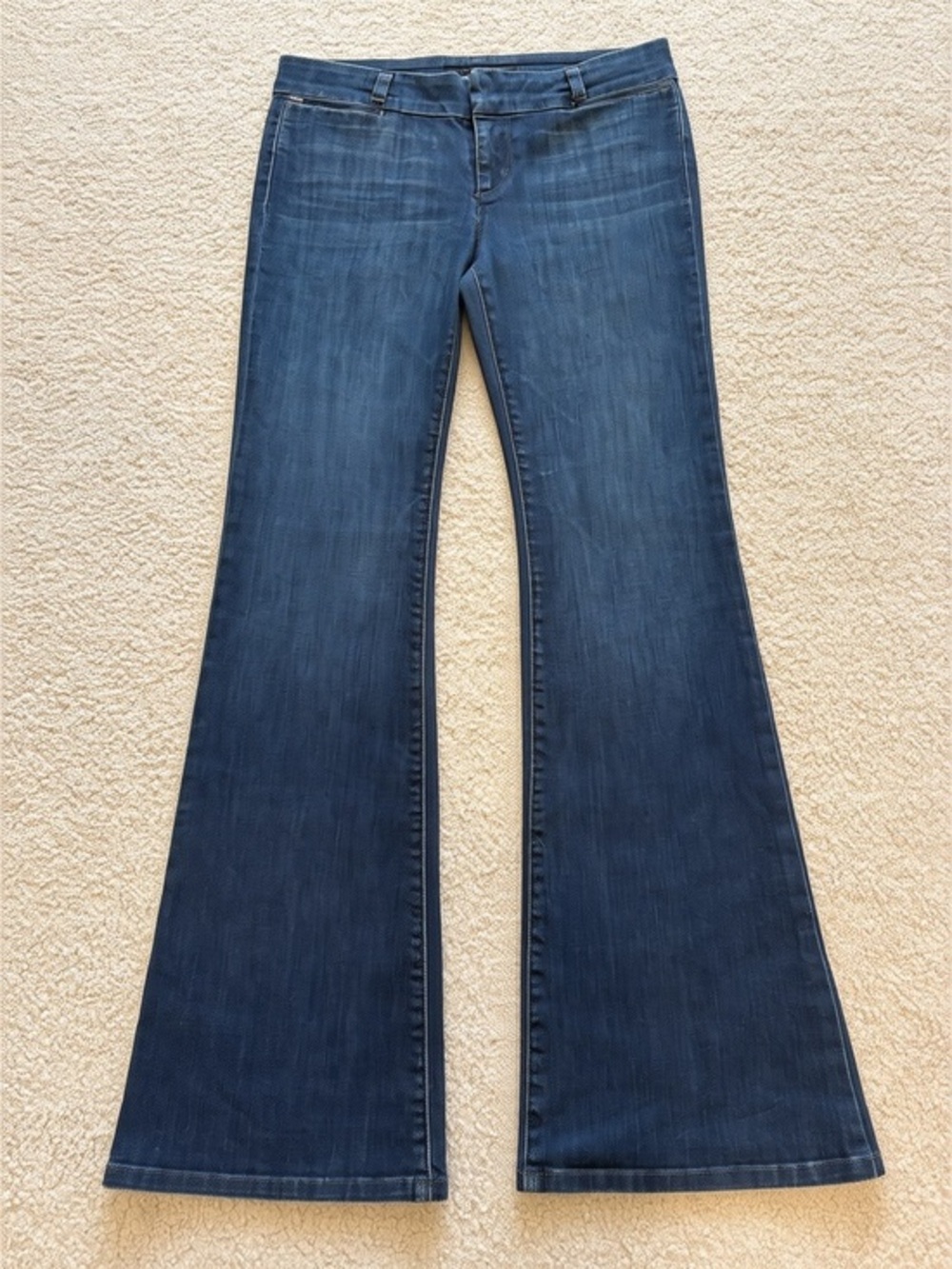 Joe's Jeans Dark Indigo Flare Wide-Leg Jeans